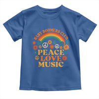 Baby Boomers Generation Toddler T Shirt Peace Love Music 60s Hippe - Wonder Print Shop