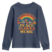 Baby Boomers Generation Youth Sweatshirt Peace Love Music 60s Hippe - Wonder Print Shop
