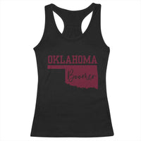 Oklahoma Boomer Racerback Tank Top - Wonder Print Shop