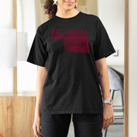 Oklahoma Boomer T Shirt For Women - Wonder Print Shop