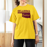 Oklahoma Boomer T Shirt For Women - Wonder Print Shop