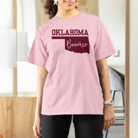 Oklahoma Boomer T Shirt For Women - Wonder Print Shop