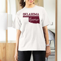Oklahoma Boomer T Shirt For Women - Wonder Print Shop