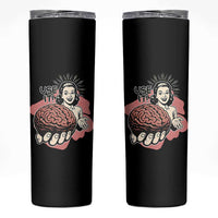 Sarcastic Vintage Skinny Tumbler Funny Retro 50s Use Your Brain Aesthetic - Wonder Print Shop