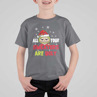 Funny Christmas T Shirt For Kid All Your Sweaters Are Ugly Kawaii Grinchy Bubu - Wonder Print Shop