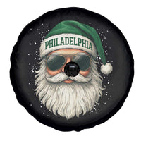 Christmas Philadelphia Fan Spare Tire Cover Funny Retro Santa Philly Lovers - Wonder Print Shop