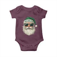 Christmas Philadelphia Fan Baby Onesie Funny Retro Santa Philly Lovers - Wonder Print Shop
