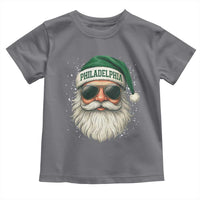 Christmas Philadelphia Fan Toddler T Shirt Funny Retro Santa Philly Lovers - Wonder Print Shop