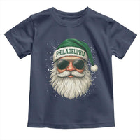 Christmas Philadelphia Fan Toddler T Shirt Funny Retro Santa Philly Lovers - Wonder Print Shop