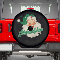 Christmas Philadelphia Football Spare Tire Cover Vintage Santa Philly Lovers - Wonder Print Shop