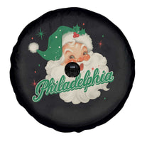 Christmas Philadelphia Football Spare Tire Cover Vintage Santa Philly Lovers - Wonder Print Shop