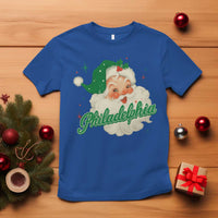 Christmas Philadelphia Football T Shirt Vintage Santa Philly Lovers - Wonder Print Shop