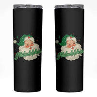 Christmas Philadelphia Football Skinny Tumbler Vintage Santa Philly Lovers - Wonder Print Shop