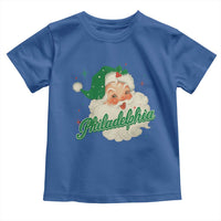 Christmas Philadelphia Football Toddler T Shirt Vintage Santa Philly Lovers - Wonder Print Shop