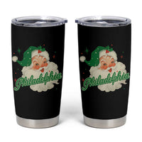 Christmas Philadelphia Football Tumbler Cup Vintage Santa Philly Lovers - Wonder Print Shop