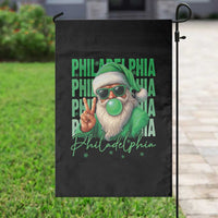 Philadelphia Football Christmas Garden Flag Santa Retro Philly Fan - Wonder Print Shop