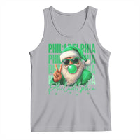 Philadelphia Football Christmas Tank Top Santa Retro Philly Fan - Wonder Print Shop