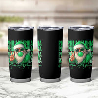Philadelphia Football Christmas Tumbler Cup Santa Retro Philly Fan - Wonder Print Shop