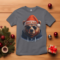 Vintage Chicago Football Christmas T Shirt Trendy Fan Gifts Game Day Apparel Bears Fan Gear - Wonder Print Shop