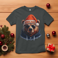 Vintage Chicago Football Christmas T Shirt Trendy Fan Gifts Game Day Apparel Bears Fan Gear - Wonder Print Shop