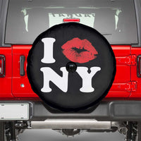 I Love NY Spare Tire Cover Sexy Lips Red Lipstick Kiss New York Lover Travel Gift - Wonder Print Shop