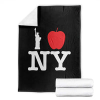 I Love NY Throw Blanket New York Lover Travel Gift