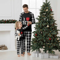 I Love NY Plaid Pajama Set New York Lover Travel Gift - Wonder Print Shop