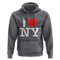 I Love NY Hoodie New York Lover Travel Gift - Wonder Print Shop