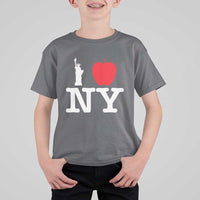 I Love NY T Shirt For Kid New York Lover Travel Gift - Wonder Print Shop