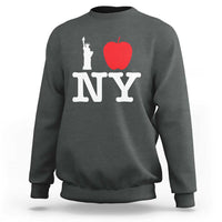 I Love NY Sweatshirt New York Lover Travel Gift - Wonder Print Shop