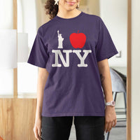I Love NY T Shirt For Women New York Lover Travel Gift - Wonder Print Shop