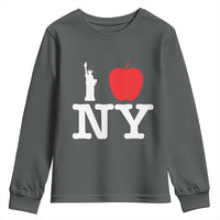 I Love NY Youth Sweatshirt New York Lover Travel Gift - Wonder Print Shop
