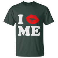 I Love ME T Shirt Sexy Lips Red Lipstick Kiss Self Love - Wonder Print Shop