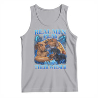 Funny Dachshund Dog Dad Tank Top Real Men Play With Their Wiener Funny Offensive - Wonder Print Shop