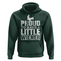 Funny Wiener Dog Lover Hoodie Dog Weenie Proud to Have A Little Wiener Dachshund - Wonder Print Shop