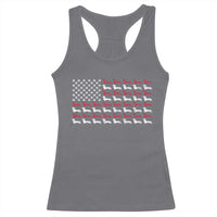 American Flag Vintage Patriotic Dachshund Dad Racerback Tank Top Weiner Dog Fathers Day Gifts For Dog Lovers Dad - Wonder Print Shop