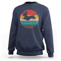 Vintage Dachshund Sweatshirt 60s 70s Retro Grunge Weiner Dog Love - Wonder Print Shop