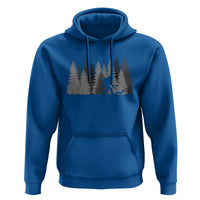 Bigfoot Walking Dachshund Hoodie Funny Wiener Dog Gift Forest Sasquatch Yeti - Wonder Print Shop
