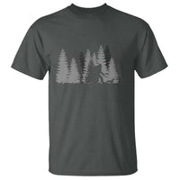 Bigfoot Walking Dachshund T Shirt Funny Wiener Dog Gift Forest Sasquatch Yeti - Wonder Print Shop
