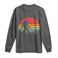 Retro Bigfoot Walking Dachshund Long Sleeve Shirt Funny Doxie Wiener Dog Walker Vintage 70s 80s - Wonder Print Shop