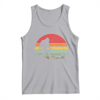 Retro Bigfoot Walking Dachshund Tank Top Funny Doxie Wiener Dog Walker Vintage 70s 80s - Wonder Print Shop