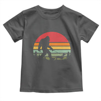 Retro Bigfoot Walking Dachshund Toddler T Shirt Funny Doxie Wiener Dog Walker Vintage 70s 80s - Wonder Print Shop