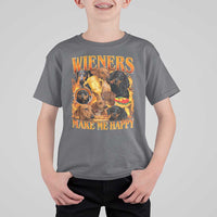 Funny Wiener Dog T Shirt For Kid Vintage Bootleg Gift For Dachshund Lover - Wonder Print Shop