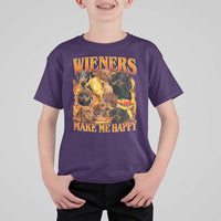 Funny Wiener Dog T Shirt For Kid Vintage Bootleg Gift For Dachshund Lover - Wonder Print Shop
