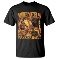 Funny Wiener Dog T Shirt Vintage Bootleg Gift For Dachshund Lover - Wonder Print Shop