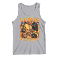 Funny Wiener Dog Tank Top Vintage Bootleg Gift For Dachshund Lover - Wonder Print Shop