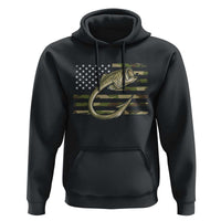 Camo Fish Hook Fishing Hoodie Patriotic US Flag Fisherman Camouflage Bass Fishing - Wonder Print Shop