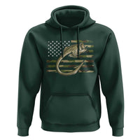 Camo Fish Hook Fishing Hoodie Patriotic US Flag Fisherman Camouflage Bass Fishing - Wonder Print Shop