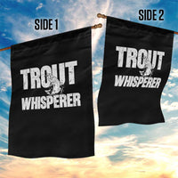 Trout Fishing Garden Flag Funny Fishing Fisherman Trout Whisperer Gift - Wonder Print Shop