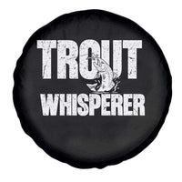 Trout Fishing Spare Tire Cover Funny Fishing Fisherman Trout Whisperer Gift - Wonder Print Shop